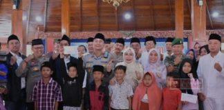 Sri Sumarni Hadiri Santunan 1.150 Yatim Piatu Oleh BAZNAS Grobogan