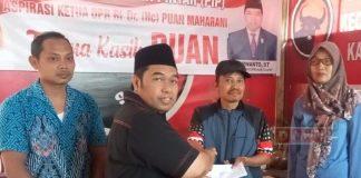 Purwanto Serahkan Bantuan PIP Aspirasi dari Mbak Puan