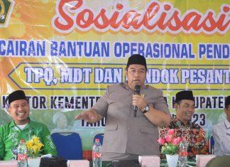 Purwanto Hadiri Sosialisasi Pencarian BOP di Majenang
