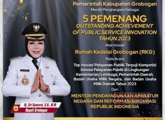 Sri Sumarni Apresiasi Raihan OAPSI 2023 Rumah Kedelai Grobogan