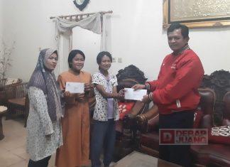 Salurkan PIP Aspirasi Mbak Puan, Untung: Bentuk Kepedulian PDI Perjuangan