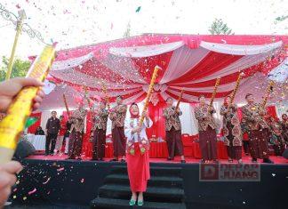 Sri Mulyani Dorong UMKM Lurik di Klaten Terus Berkembang