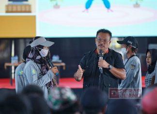 Gandeng Kemenkes, Edy Wuryanto Sosialisasikan Germas Desa Blumbangrejo