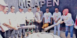 Jelang Porprov Jateng, Sri Sumarni Ambil Api Obor Porprov di Api Abadi Mrapen