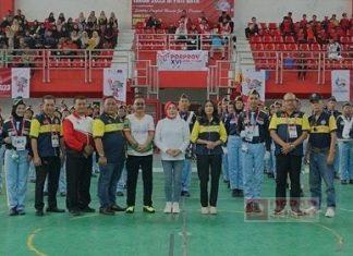 Tuan Rumah Cabor Porprov, Sri Sumarni Buka Cabang Olahraga Drum Band