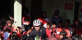 Gowes Kader Banteng di Wonogiri Disambut Hangat Masyarakat
