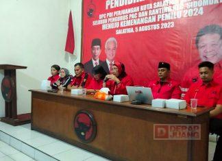 Bagas Bersama Struktural Partai Sidomukti Gelar Konsolidasi, Solidkan Gerakan