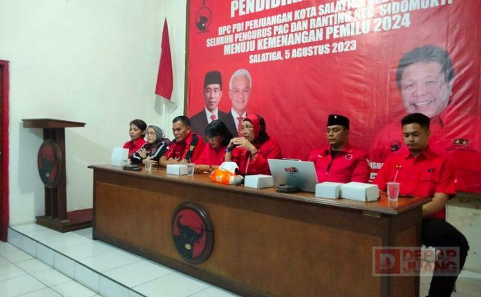 Bagas Bersama Struktural Partai Sidomukti Gelar Konsolidasi, Solidkan Gerakan