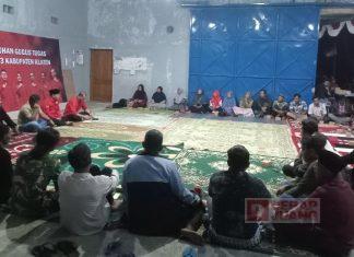 Hartanto Kukuhkan Gugus Tugas Tingkat TPS di Ngabeyan