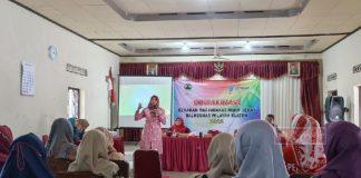 Entaskan Stunting, Kadarwati Sosialisasikan Germas di Mireng