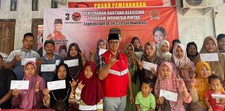 Saiful Abidin Distribusikan PIP Langsung Kepada Wali Murid di Daerah Binaannya