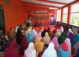 Sarimun Gelar Reses Bareng Muslimat Nu di Prembun