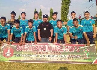 Gelar Turnamen Bola, Subandriyo Harap Kembangkan Potensi Anak Muda Dalam Olahraga