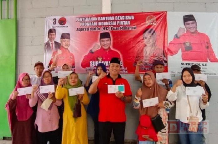 Supriyadi Salurkan PIP Aspirasi Mbak Puan, Harap Ringankan Beban Siswa Kurang Mampu