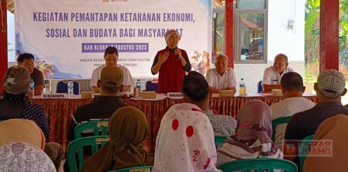 Sulistyorini Edukasi Warga Ngroto Hadapi Kesenjangan Eksosbud