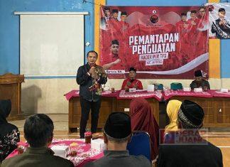 Sartono Gelar Konsolidasi Penguatan Kader di Desa Petung