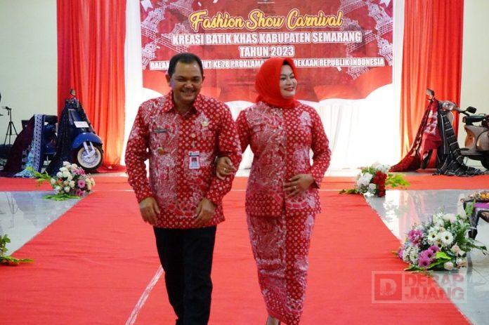 mengungkapkan bahwa batik khas Kabupaten Semarang memiliki potensi yang sangat besar. Kreativitas dalam menciptakan motif batik oleh warga lokal terus berkembang seiring dengan permintaan pasar yang terus meningkat.