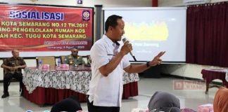 Kadar Lusman Sosialisasikan Perda Mengenai Aturan Rumah Kos