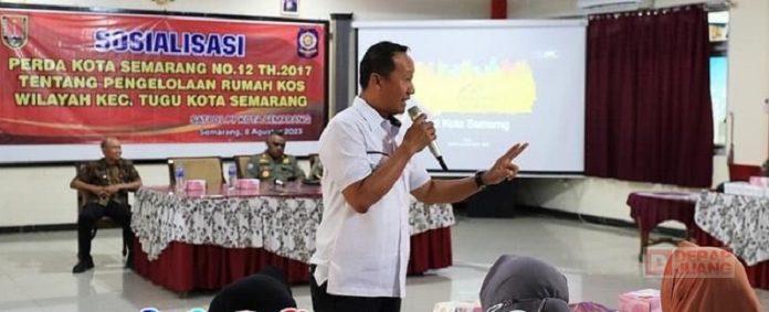 Kadar Lusman Sosialisasikan Perda Mengenai Aturan Rumah Kos