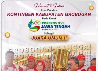 Sambut Kontingen Porprov, Sri Sumarni: Grobogan Bawa Prestasi Gemilang