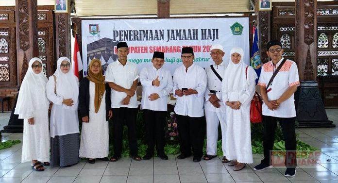 Ngesti Nugraha Sambut Kepulangan 829 Jemaah Haji Kabupaten Semarang