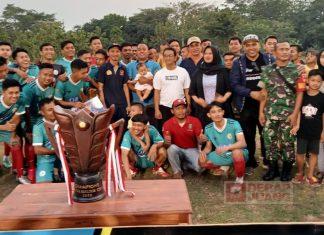 Sponsori Turnamen Sepak Bola, Tri Budi Harap Lahirkan Atlet-atlet Berbakat