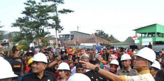 Ganjar Tinjau Langsung Pembangunan Puskesmas Majenang