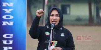 Tri Yuli Apresiasi Turnamen Danyon 410/Alugoro Cup I