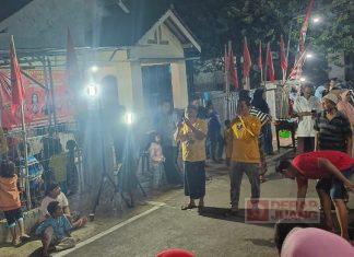 Meriahkan HUT RI, Warga Manfaatkan Posko Dapil V Jepara Tuk Gelar Lomba