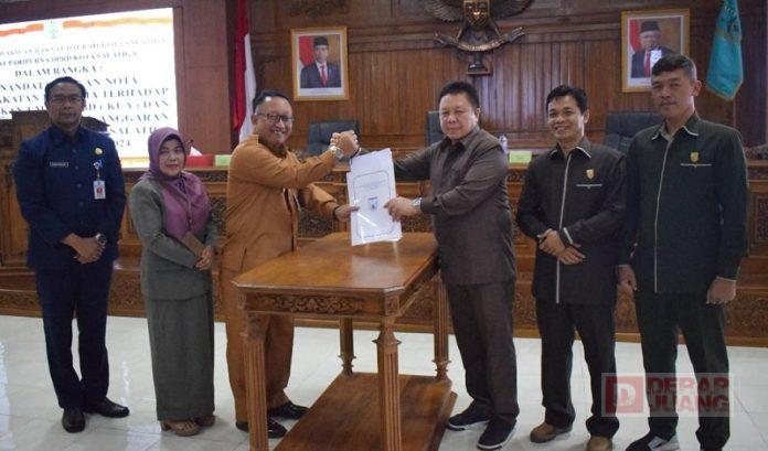 Rapar Paripurna, DPRD dan Pemkot Salatiga Sepakati KUA PPAS 2024