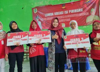 Diah Eva Subadra Gelar Lomba Isi Piringku di Sembung