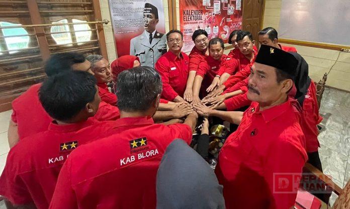 Resmikan Posko, Dasum Harap Banteng Blora Semakin Solid