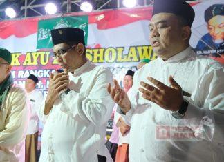 Resmikan Pembangunan, Andang dan Edi Gelar Pengajian Haul Bung Karno