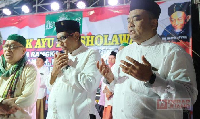 Resmikan Pembangunan, Andang dan Edi Gelar Pengajian Haul Bung Karno