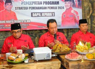 Andang Hadiri Doa Bersama Komandan Tempur di Posko Bersama