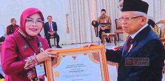 Sri Sumarni Terima Penghargaan Nasional, Atas Suksesnya Pertanian Grobogan