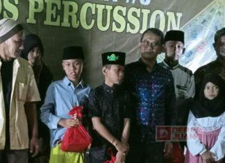 Tri Budi Cahyono Ikut Santuni Yatim Piatu di Desa Mantingan