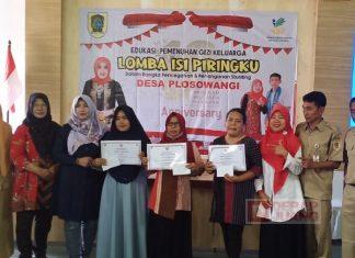 Hartanti Gelar Lomba ‘Isi Piringku’ Bersama PKK Plosowangi