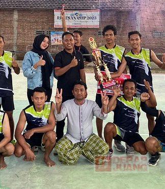 HUT RI ke-78, Bobby Alfianto Gelar Lomba Voli ‘Rakesan Cup’