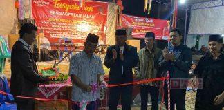 Harjanto Hadiri Tasyakuran Pengaspalan Jalan di Segempol