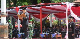 Dance Bacakan Teks UUD 1945 Hingga Inspekturi Upacara Bersama Warga Pancuran