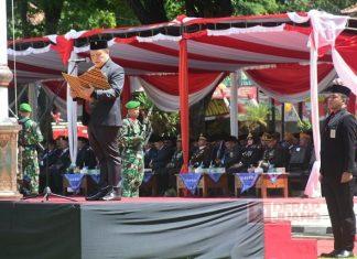 Dance Bacakan Teks UUD 1945 Hingga Inspekturi Upacara Bersama Warga Pancuran