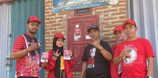 Saiful Bagikan Ribuan Stiker dan APK Bergambar Ganjar Pranowo