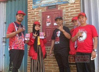 Saiful Bagikan Ribuan Stiker dan APK Bergambar Ganjar Pranowo