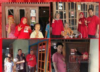 Sri Sumarni Bersama Komandan Tempur Pimpin Kampanye Dukung Ganjar