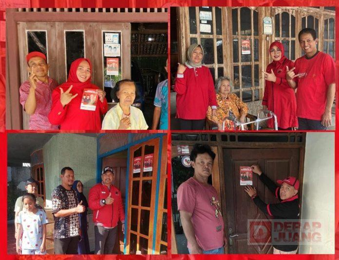 Sri Sumarni Bersama Komandan Tempur Pimpin Kampanye Dukung Ganjar