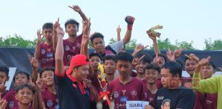 Heru dan Karang Taruna Balong Gelar Turnamen Bola Sorcoffe