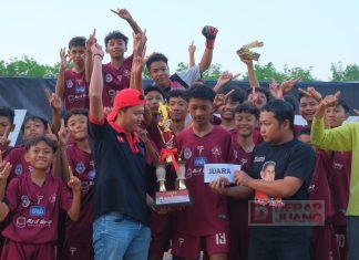 Heru dan Karang Taruna Balong Gelar Turnamen Bola Sorcoffe