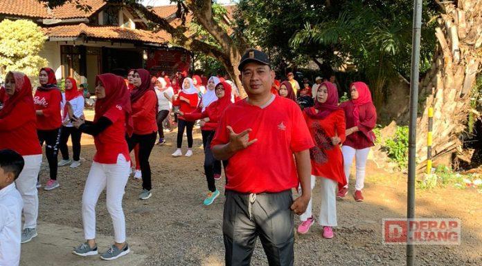 Rayakan Kemerdekaan, Aksin Gelar Senam Sicita Bersama Wara Bawu