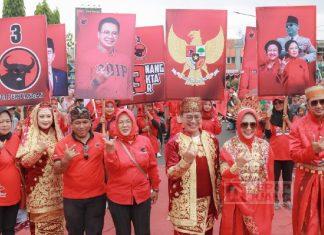 Kader di Purbalingga Ikut Semarakkan Acara Pawai Budaya dan Muatan Lokal